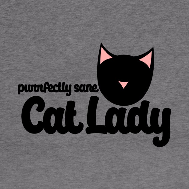 Perfectly sane cat lady by bubbsnugg